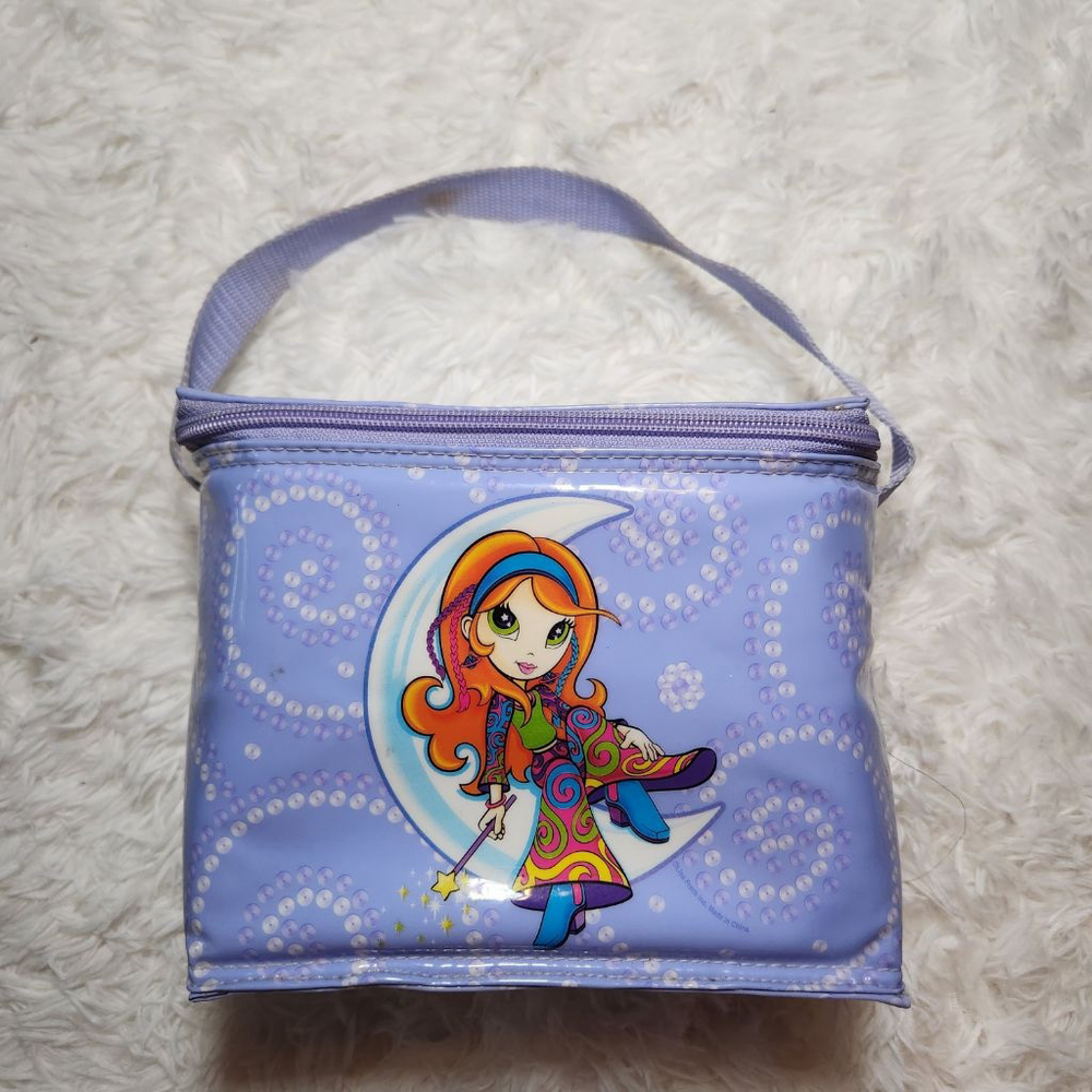 Lisa Frank Lunch Box Magic Girl on the Moon